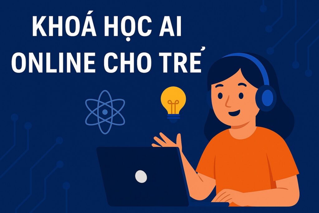 Khoá Học AI Online Cho Trẻ – Hành Trình Khám Phá Công Nghệ Tương Lai